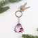 Acrylic key rings "Happy New Year", set 2 pcs