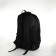 Young backpack from textiles on lightning, 4 pockets, black color