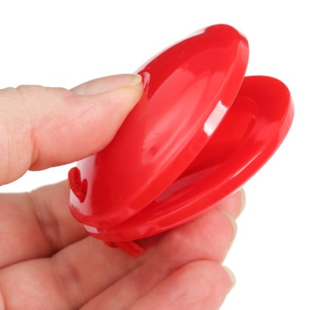 A set of rattles "castanets", 2 pcs, color mix, crush me-7