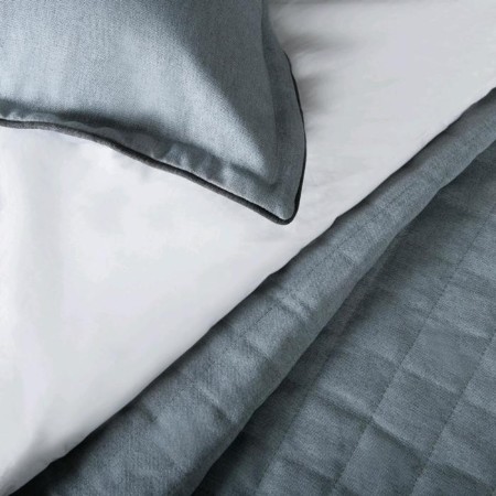 Set "Ibiza": a bedspread 160 x 220 cm, pillowcases 40 x 40 cm - 2 pcs, gray-3