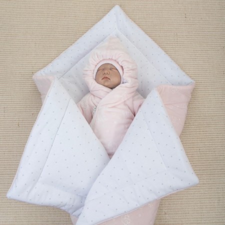 Set for discharge Winter Kinderlitto "Bear on the Moon", 6 items, height 56-62 cm, pink color-8