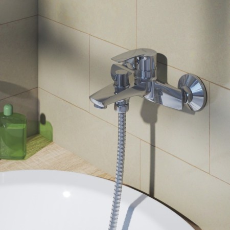 IDDIS RAY RAYSB02I02WA bath mixer, single -leaf, cast -pour 161 mm, chrome-1