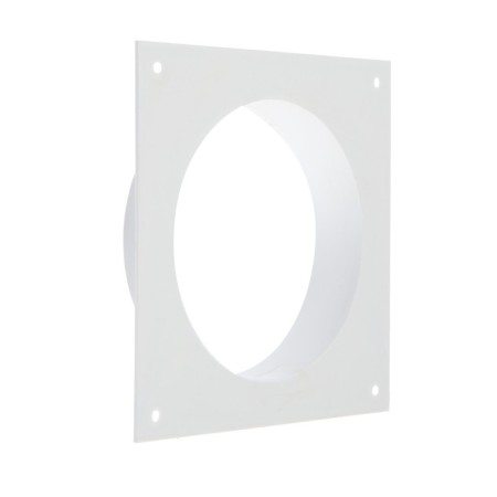 Flain "Space" lf120, output d = 120 mm, annexing, square-1