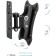Kromax Corbel-1 Black 10 "-32" Max.25kg Nastya Turn and Top 107755