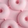 Baking uniform “Donut”, silicone, 26 × 18 cm, 6 cells, 7 × 2.8 cm, pink color