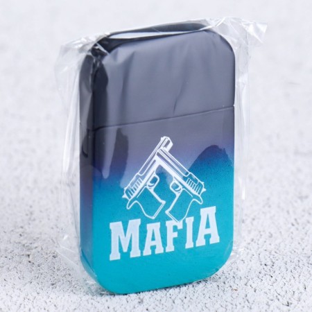 Gas lighter "Mafia" 6 x 3.5 cm.-5