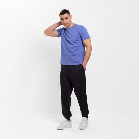 Men's T-shirt Minaku Regular Fit: Purple color, rr 48-3