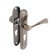 Lockland 001 strap handles, m/o 55 mm, bronze color