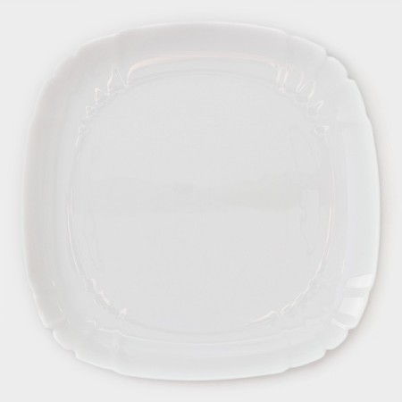 Set of substitution plates Luminarc Lotusia, d = 25.5 cm, glass ceramic, 6 pcs, white color-2