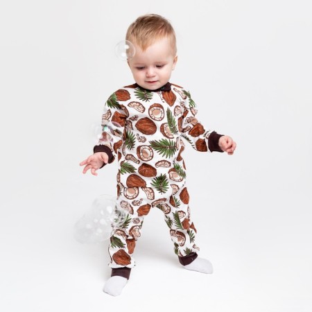 Combineson children, white/coconut, height 56 ​​cm-6