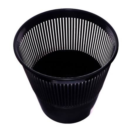 Basket for papers and garbage 10 liters, Calligrata "Available Office", plastic, mesh, mix-3