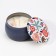 Aromatic candle made of soy wax with dry flowing "Garnish" 4.5x6 cm, 80 g