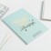 Diary-planning in a thin cover with embossing "Dream. Create. Continue. Mint" A5, 80 sheets
