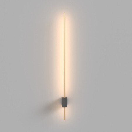 Bra Technical C070wl-L6GB3K, LED, 6W, 62.3x7x3 cm, 500lm, black color with gold-3