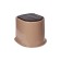 Country toilet, h = 58 cm, without a bottom, with holes for attaching to the floor, beige