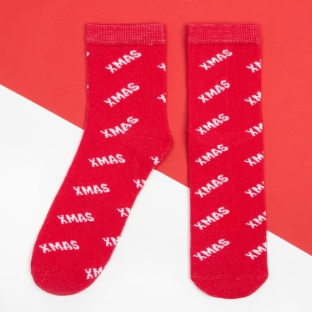 Набор новогодних женских носков KAFTAN "Xmas" р. 36-40 (23-25 см), 2 пары-3