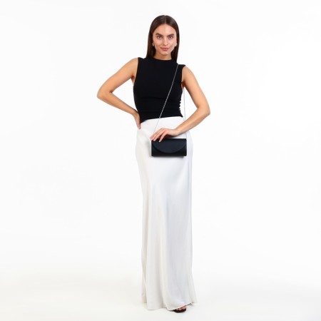 Magneta bag bag, long chain, black color-7