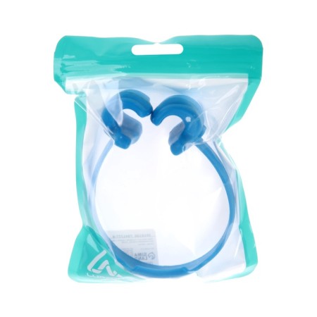 Luazon phone stand, in the form of hands, adjustable width, blue-5