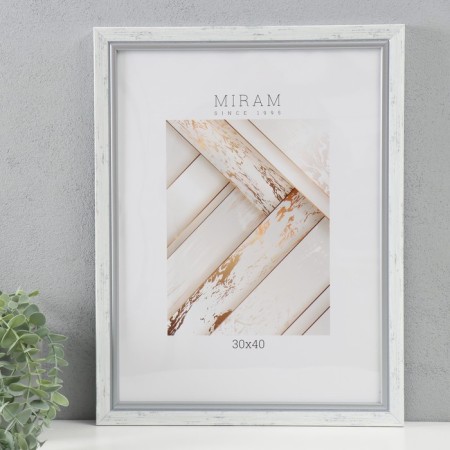 Photo frame Plastic "Mira" 30x40 cm 646261-15 (plastic screen)