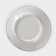 Porcelain plate Punto Bianca, D = 24 cm