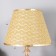 Glafira E27 40W Gold 27x27x44 cm Risalux