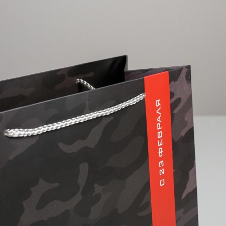 Package Gift Laminated Horizontal, Packaging, “From February 23”, ML 27 x 23 x 11.5 cm-3