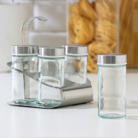 Set for spices on the stand "Minimum", 4.5 × 9.5 cm, 4 pcs-1