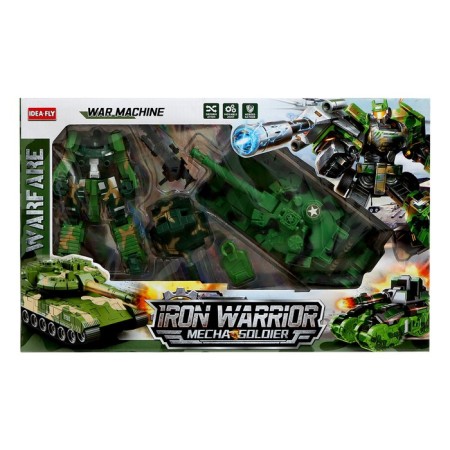The set of robots "Tank battle" will be transformed, in the set 2 pieces-15