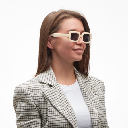 Sunglasses "OneSun", UV 400, pipe 14.5 cm, width 14 cm, lens 3 x 4.5 cm-1