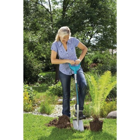 Universal shovel, l = 113 cm, metal stalk, with a handle-2