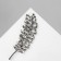 Brooch "Pen", colored in black silver