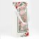 Package-carrier for flowers with a plastic window, “only for you”, white, 30 x 12 x 8 cm