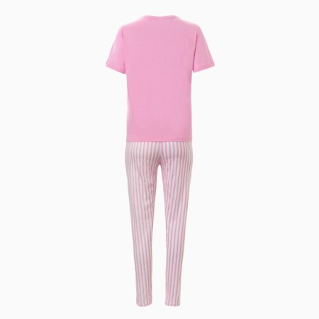 Female set (T -shirt/pants), pink color, size 52-9