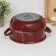 Poster "Bordeaux", 5.1 l, glass cover, induction, burgundy color