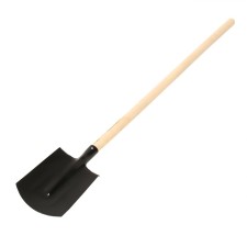 Baying shovel, rectangular, l = 144 cm, wooden stalk