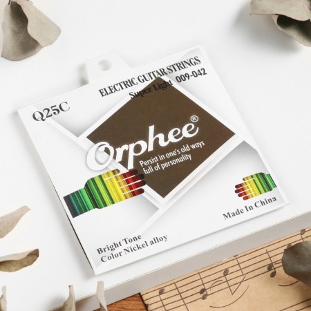 Strings for the Elekhitars Orphee Q25C, 009-042
