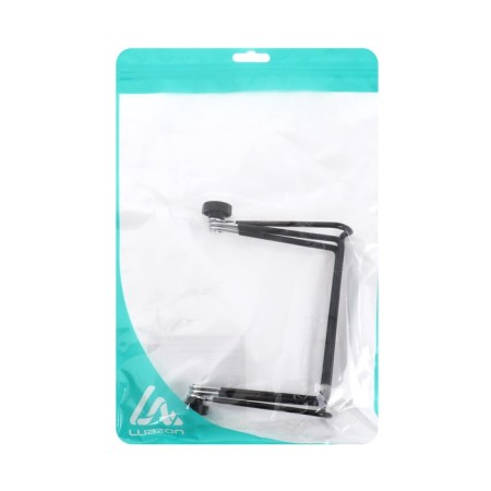 Luazon tablet stand, 18x14 cm, adjustable, metal, black-5