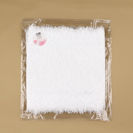 Lace cilia, 200 mm × 3 ± 0.5 m, white color-3