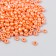 Beads "Zlatka" 08/0, 3 mm, 10 g 0130 T.O -Orange