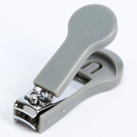 Children's manicure set (scissors, kniper, saw), gray color-6