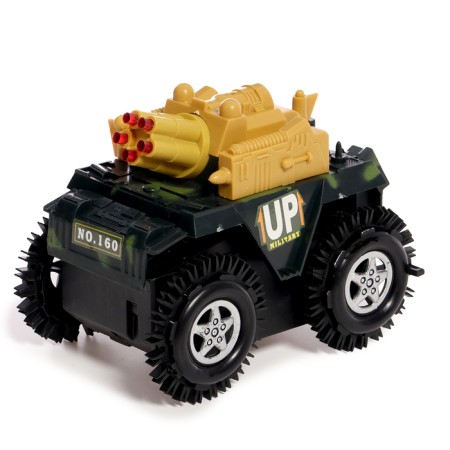 Tank-translator car, works on batteries, MIX color-4
