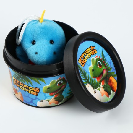 Soft toy in Dino Bank, mix-3