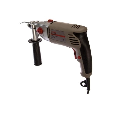 Shock drill Crown CT10034, 220 V, 1050 W, 0-19200/0-44800 FP/min, cartridge 1.5-13 mm-2