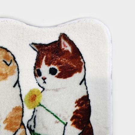 Коврик для дома Доляна «Котята», 39,5×60,5 см-2