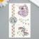Tattoo on the body phosphorus color "Bracelet with a unicorn" 7.5x12 cm