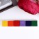 Stamping pillow "Color" (1 pillow -6 colors), 2.2x1.5x13.3 cm