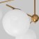 Ceiling light eurosvet marbella 60147/6, E14, 6x40W, 980x980x550 mm, brass color