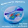 Feeding Set “Our beloved son”, 3 subjects: 350 ml bowl on the suction cup, cover, spoon, blue color