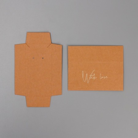 Gift Box for Jewelry Crafts, Packaging, "With Love", 10 x 5 x 3 cm-9