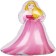 Foil ball 17 “Aurora, sleeping beauty”, with a valve, a mini-figure